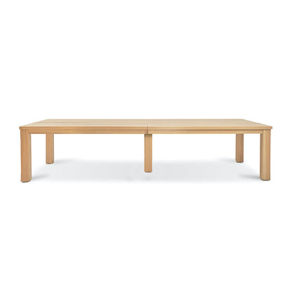 Outdoor dining table Vivere 132&quot; │ Natural