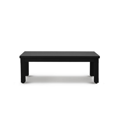 Banc long extérieur en aluminium Vivere │ NOIR