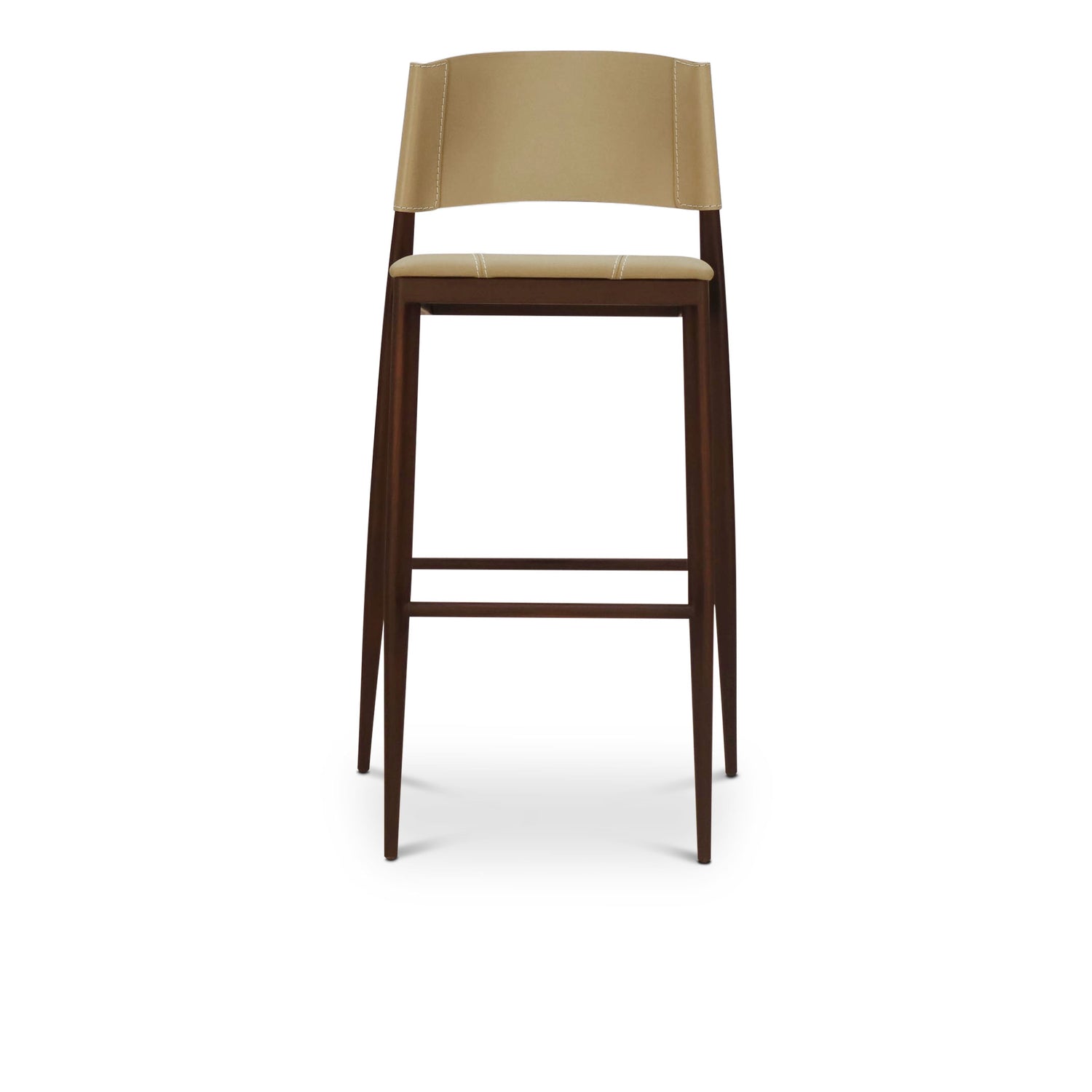 Leather stool suite | Natural