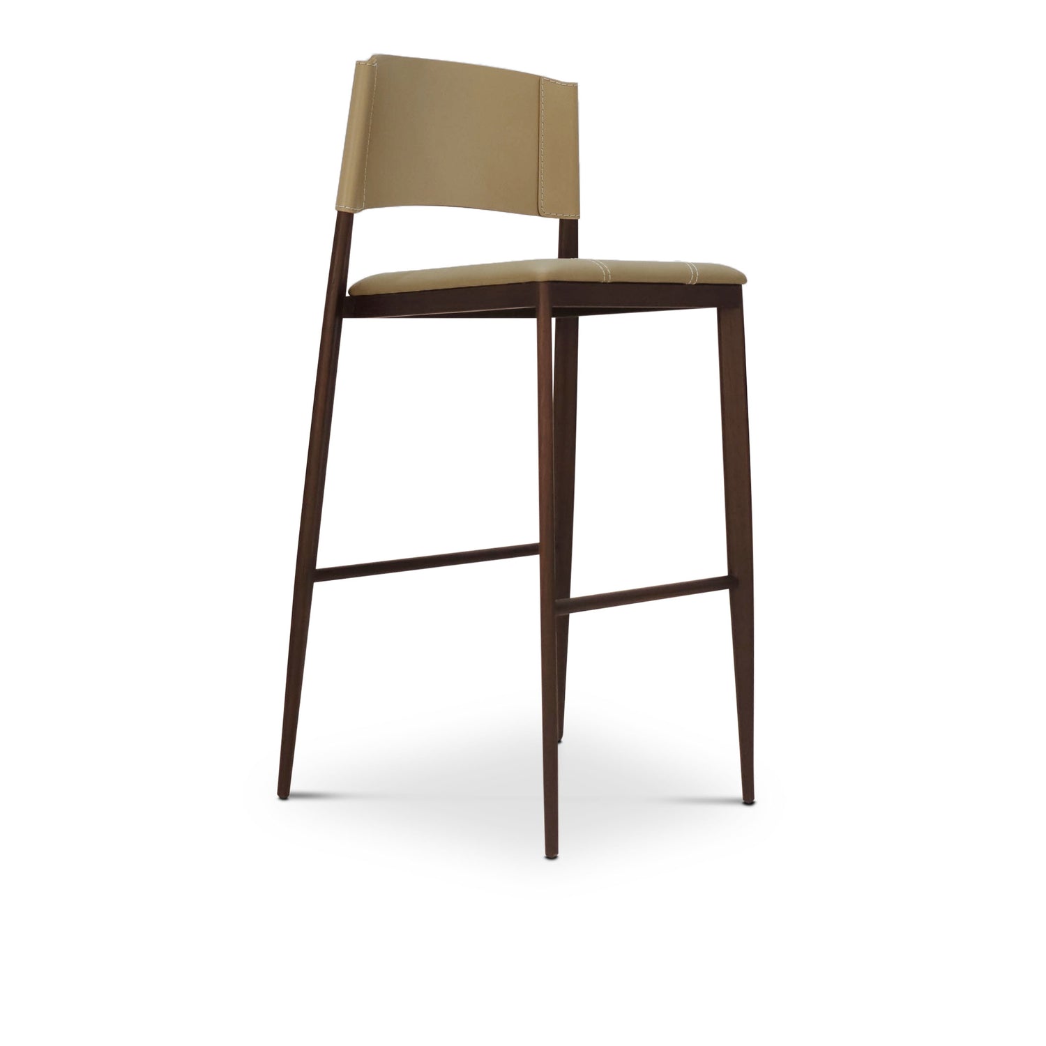 Leather stool suite | Natural