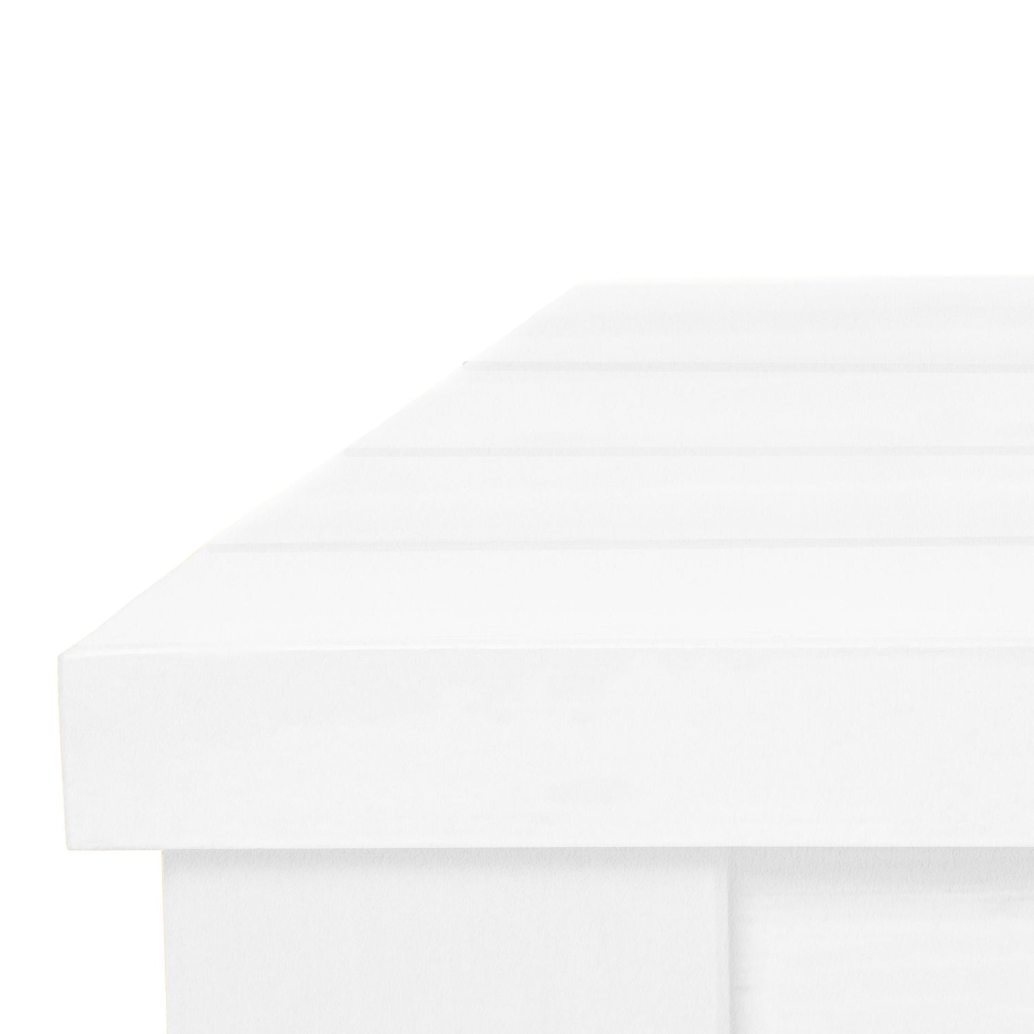 Table extérieure en aluminium Vivere 66&quot; │ Blanc