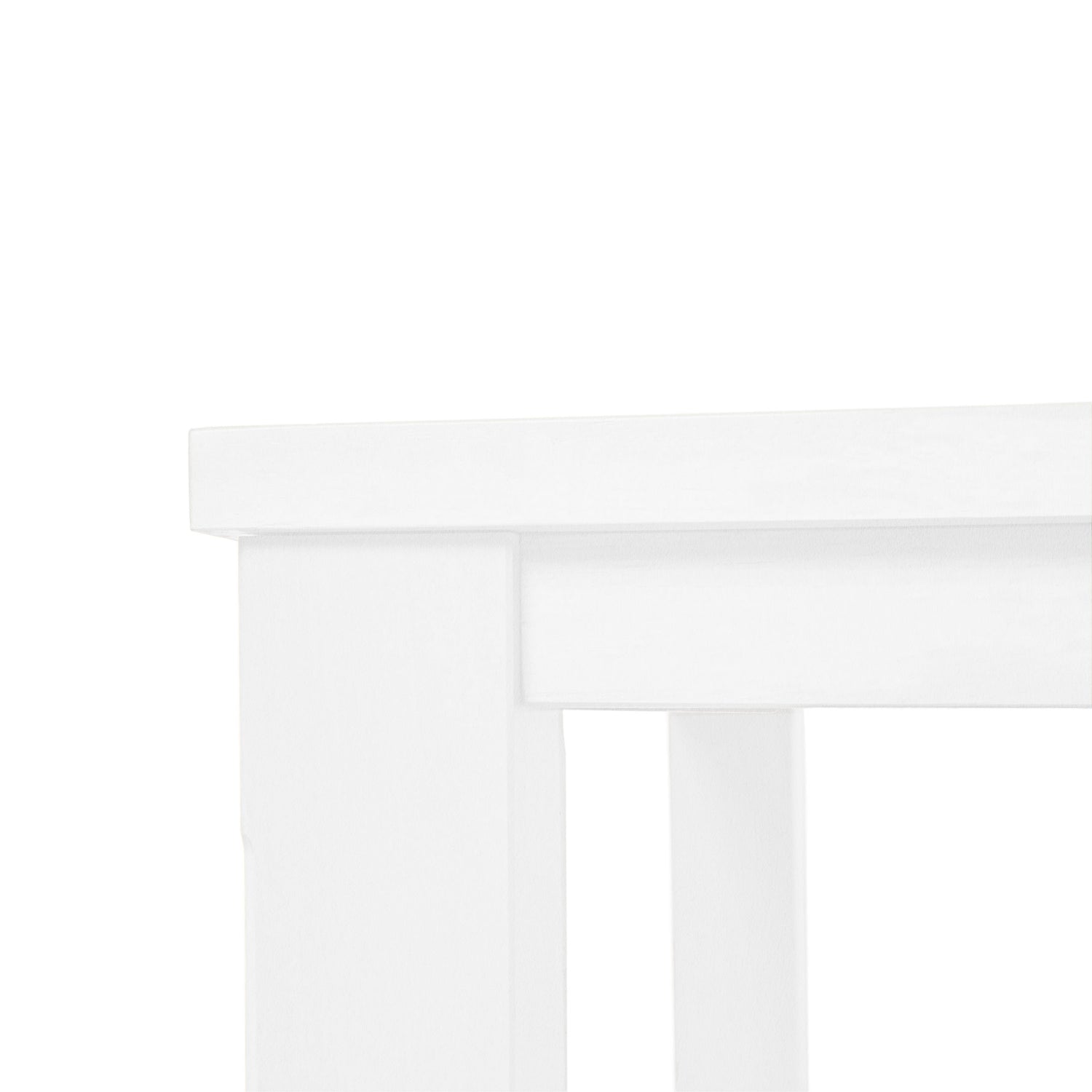 Table extérieure en aluminium Vivere 132&quot; │ Blanc