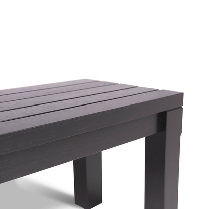 Outdoor bench Vivere │ Black