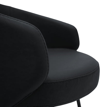 Tabouret en cuir Essence | Onyx