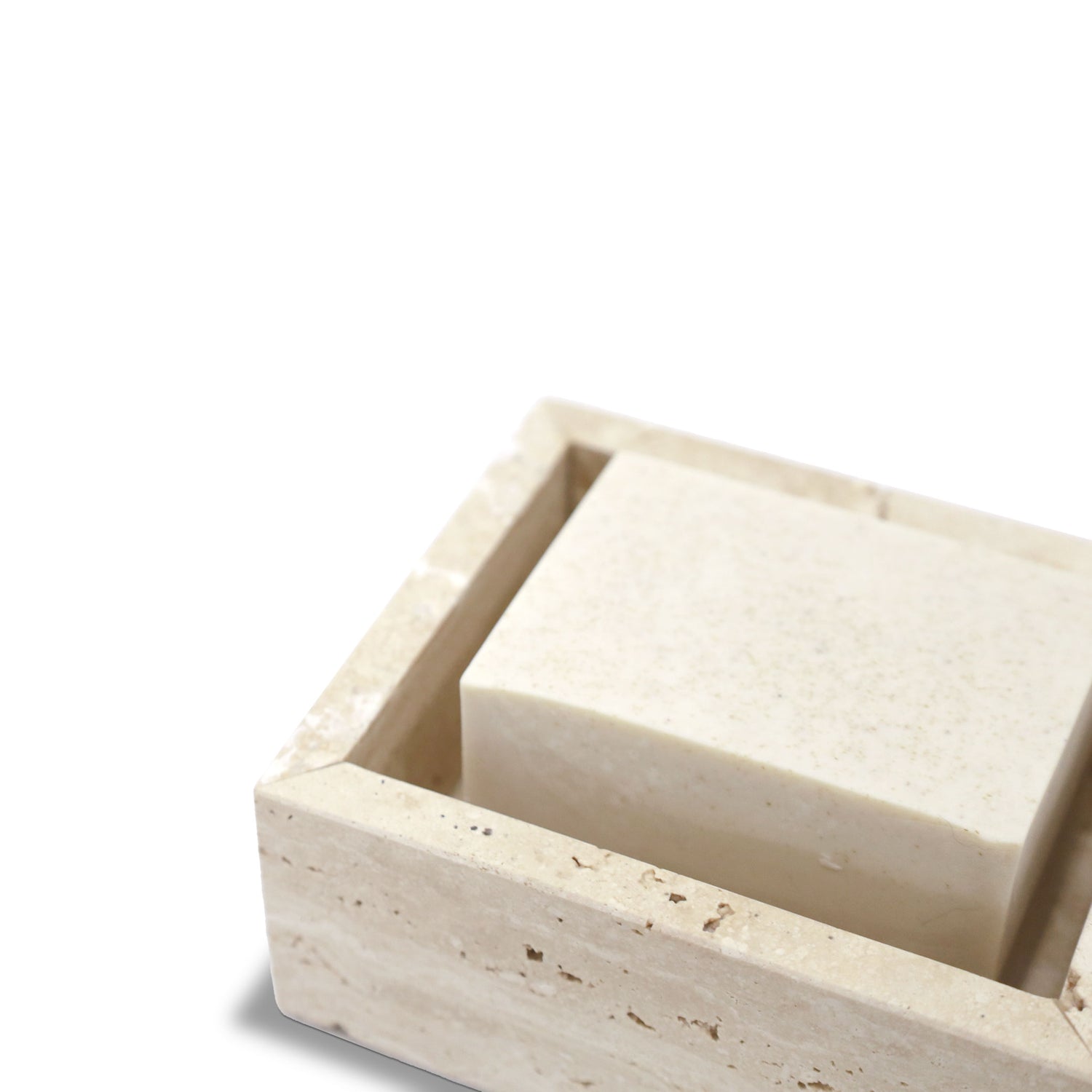 Soap dish tray | Travertine