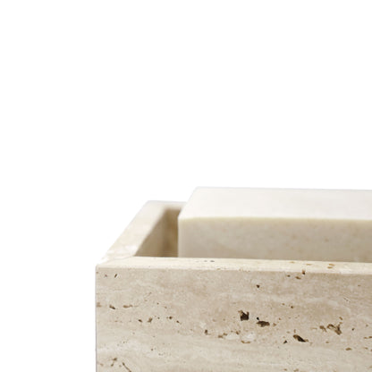 Soap dish tray | Travertine