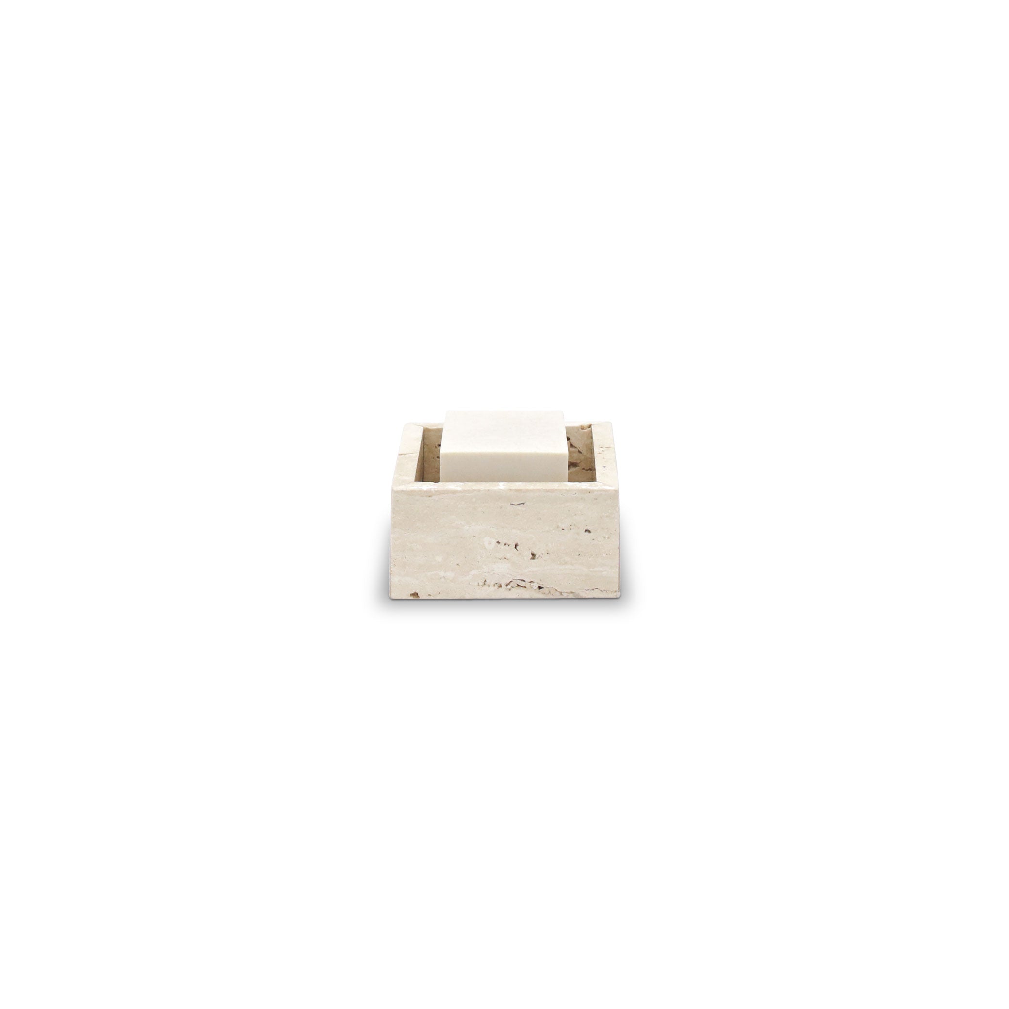 Soap dish tray | Travertine