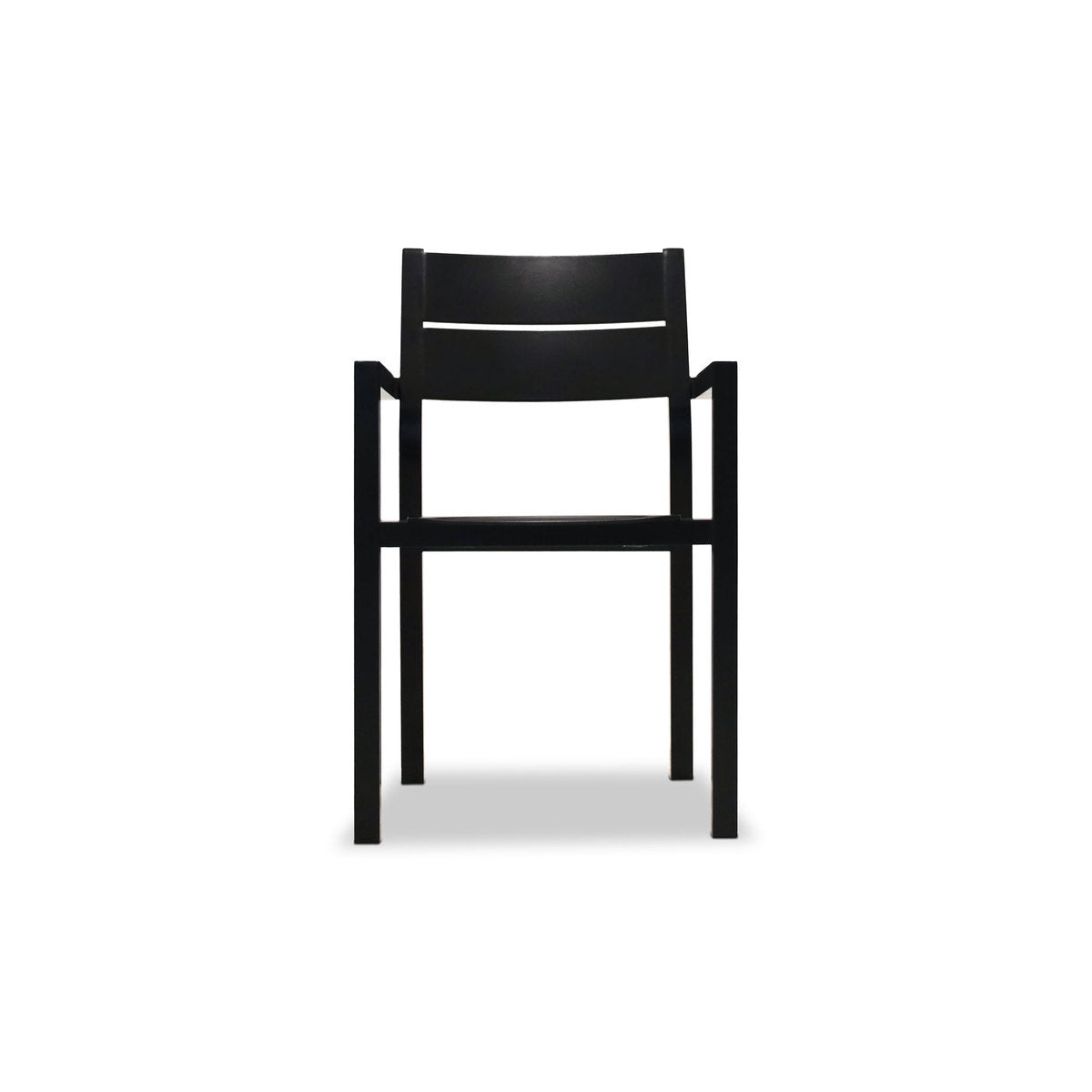 All weather outdoor aluminum chair Vivere │ Black