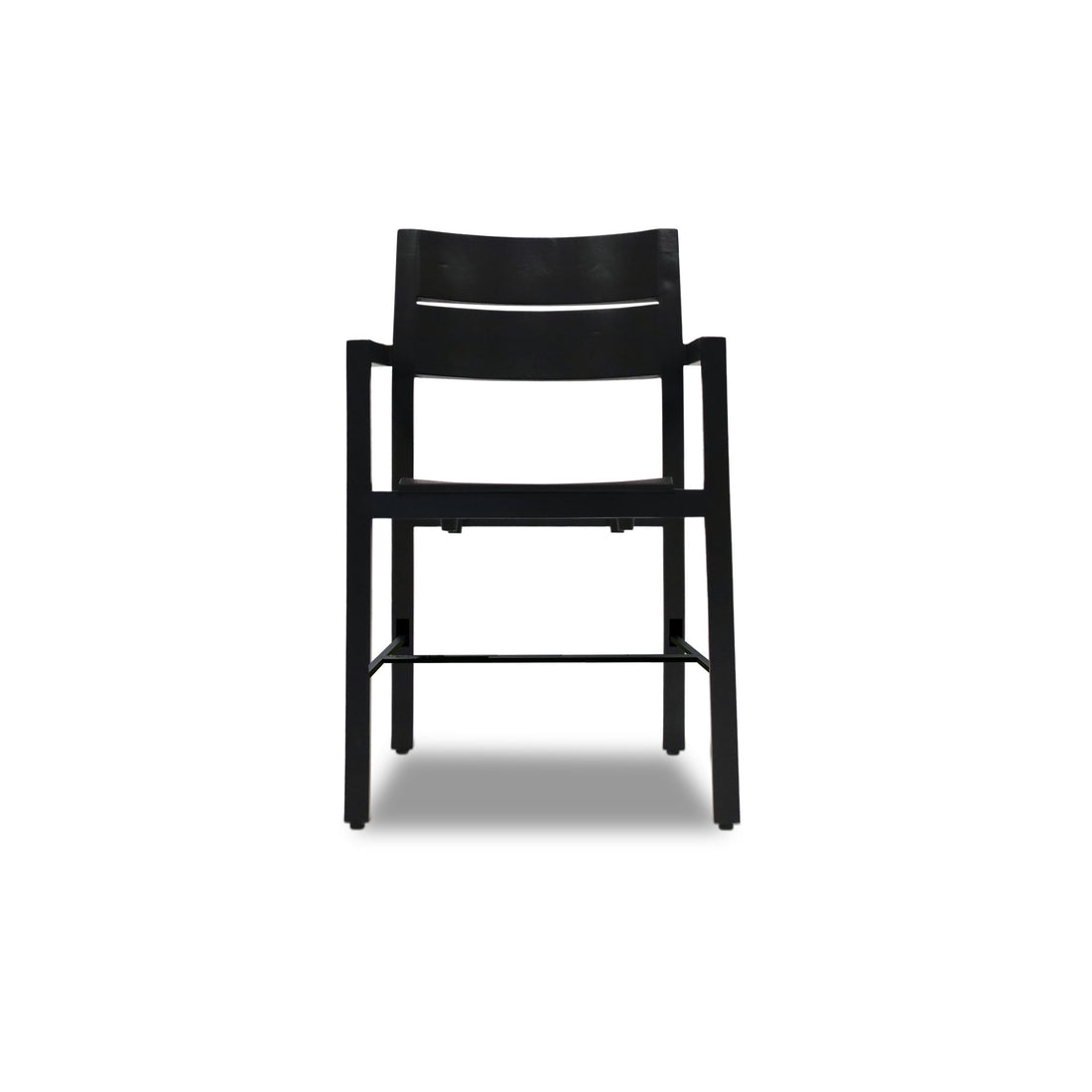 Outdoor teak wood chair │ Black