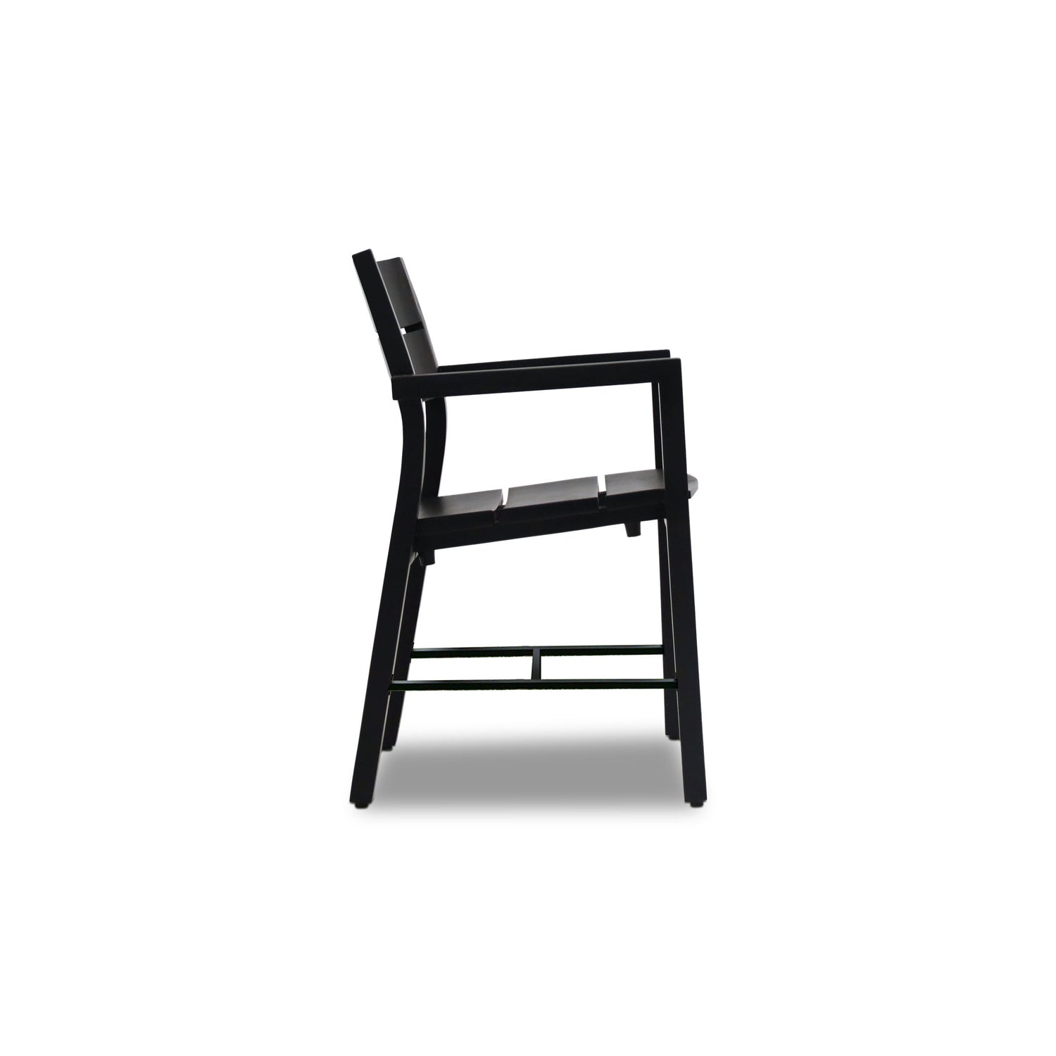 Outdoor teak wood chair │ Black