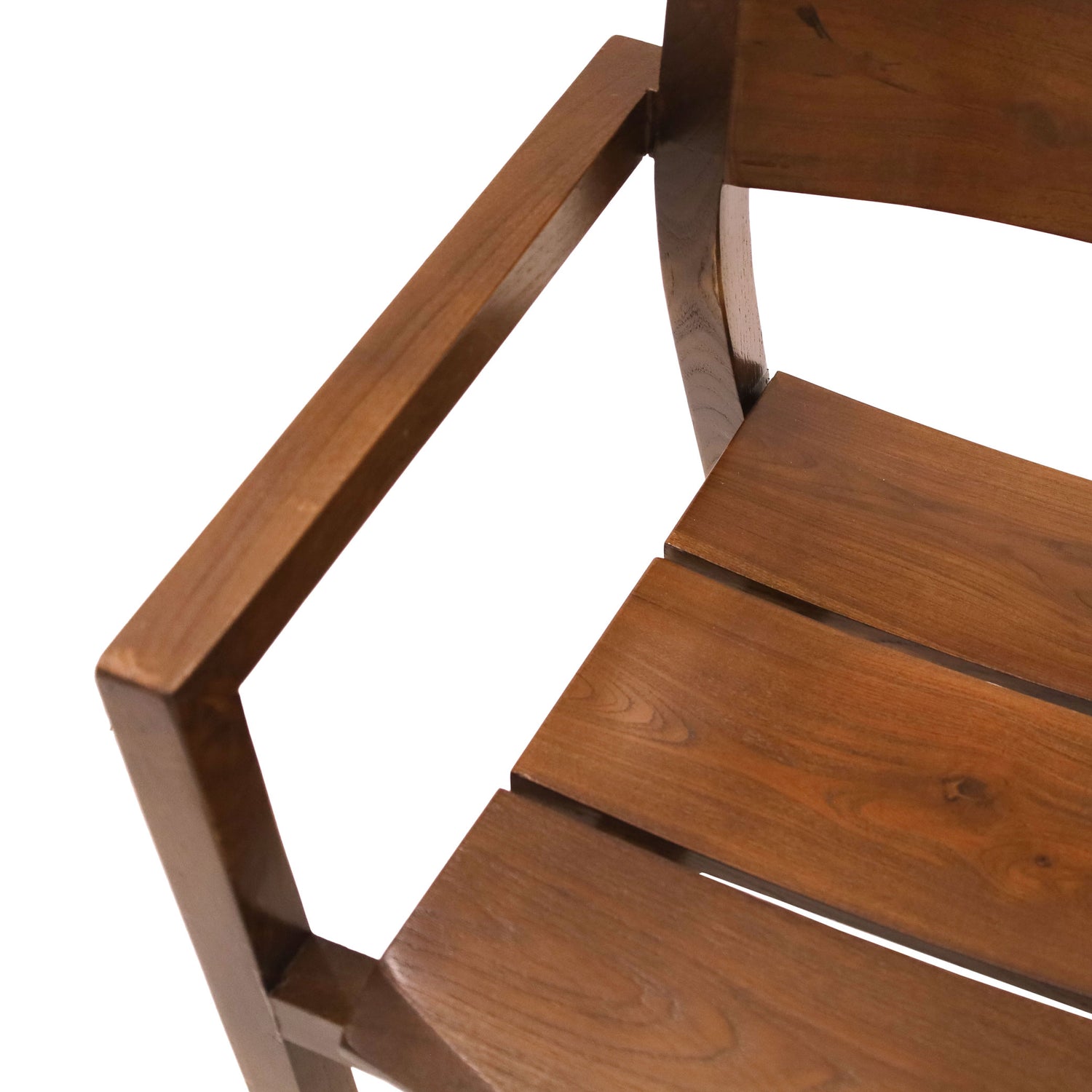 Outdoor teak wood chair │ Roussette