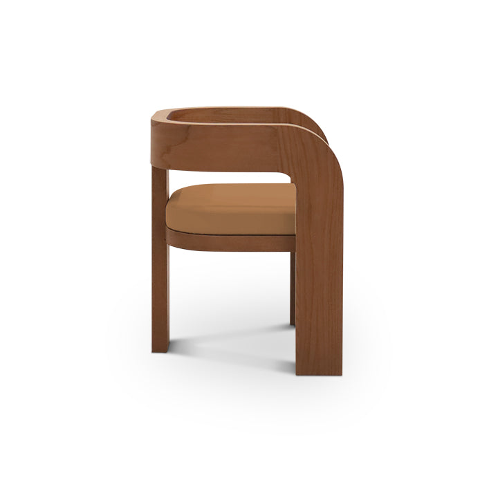 Wooden dining chair Origin | Saddle