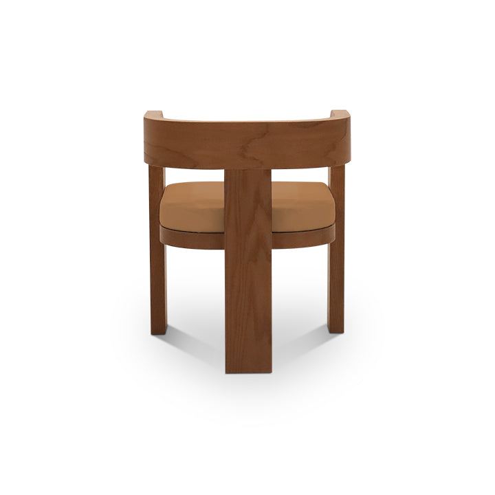 Wooden dining chair Origin | Saddle