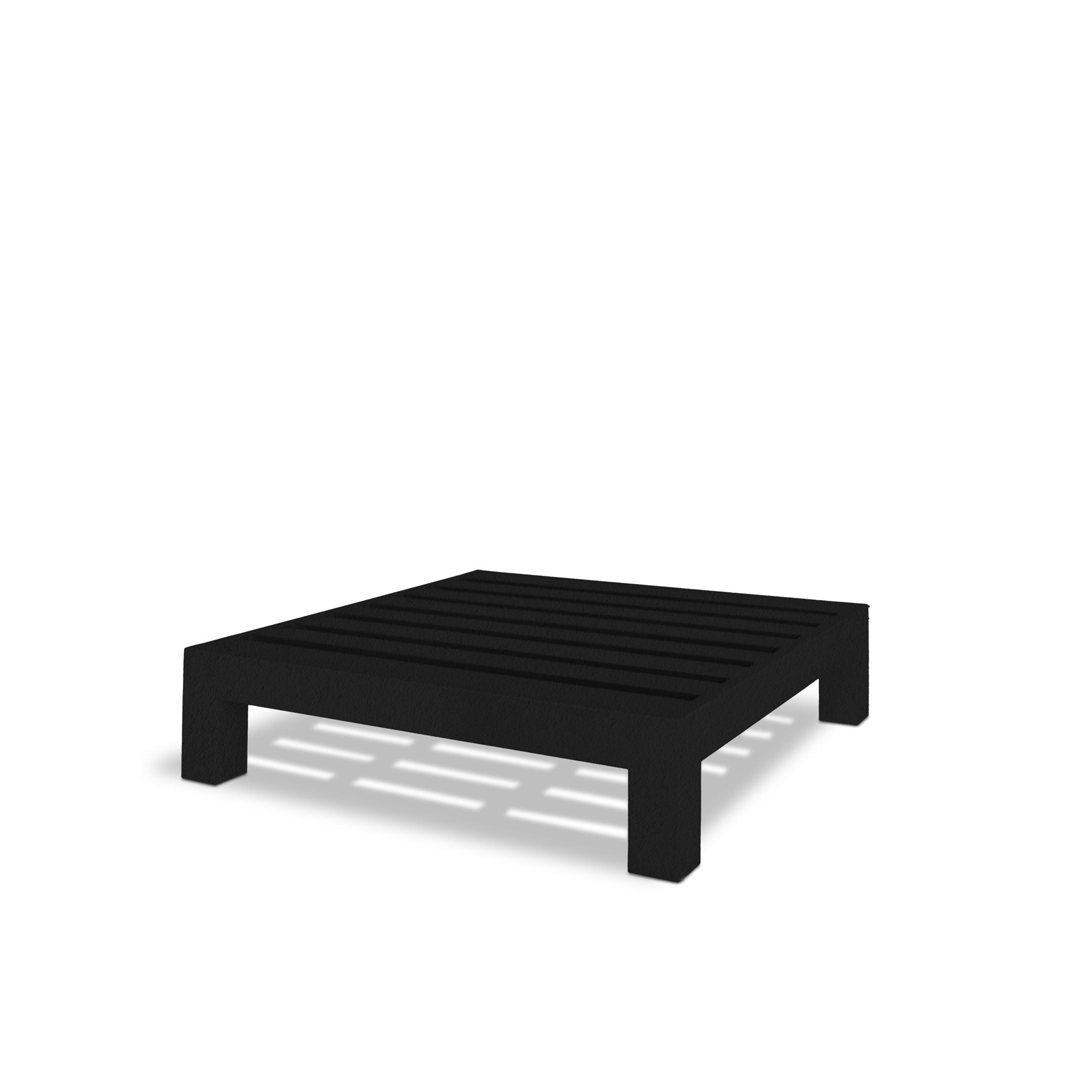 Table basse Vivere en aluminium │ NOIR