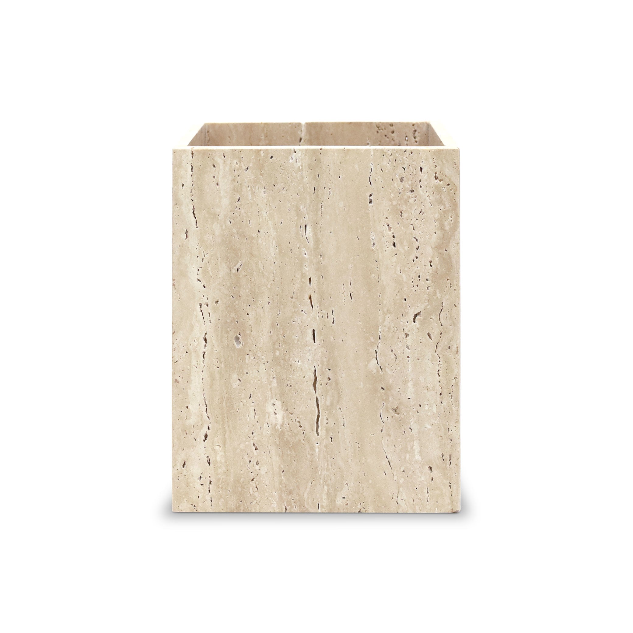 Wastebasket │ TRAVERTINE