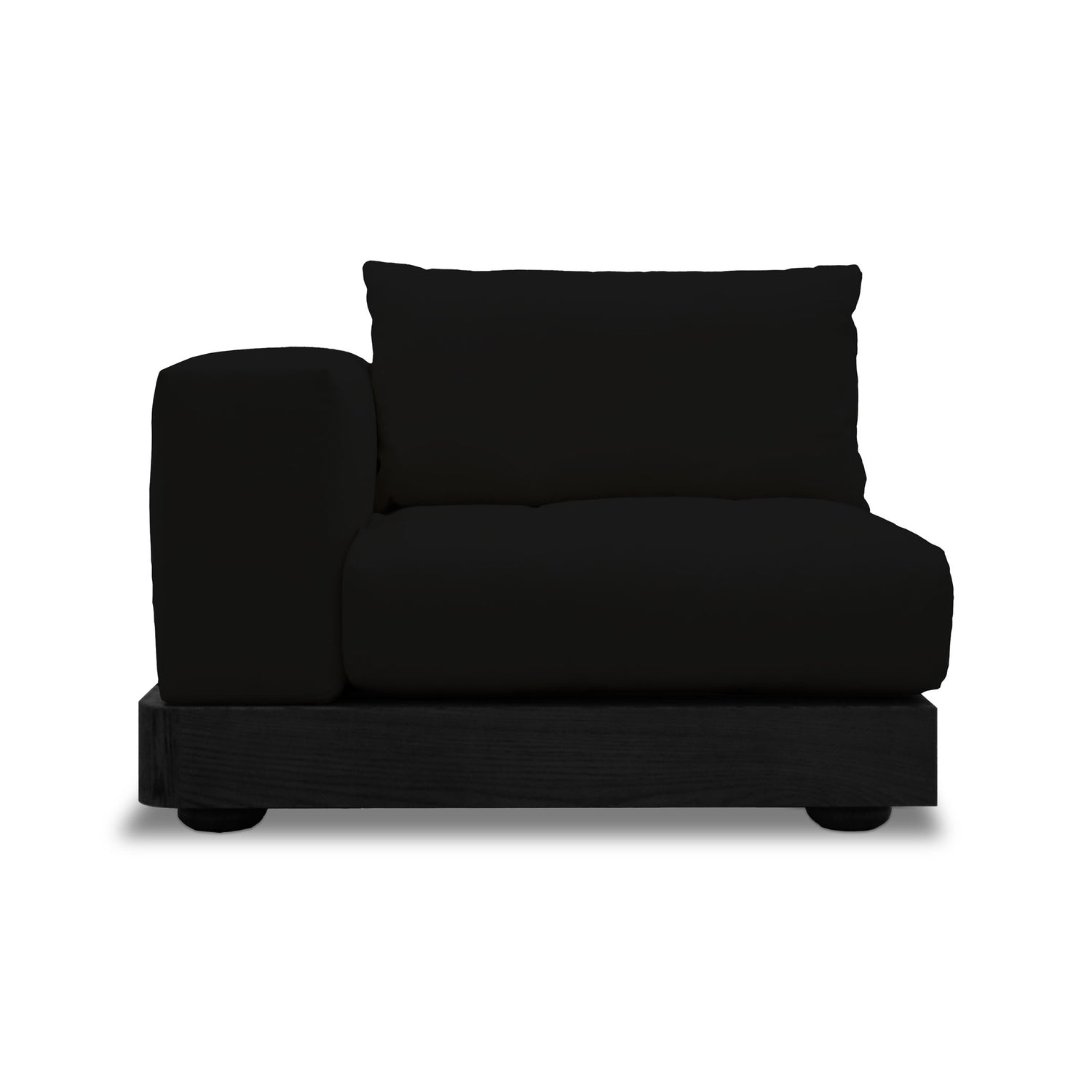 Sofa coin gauche Essence | Onyx