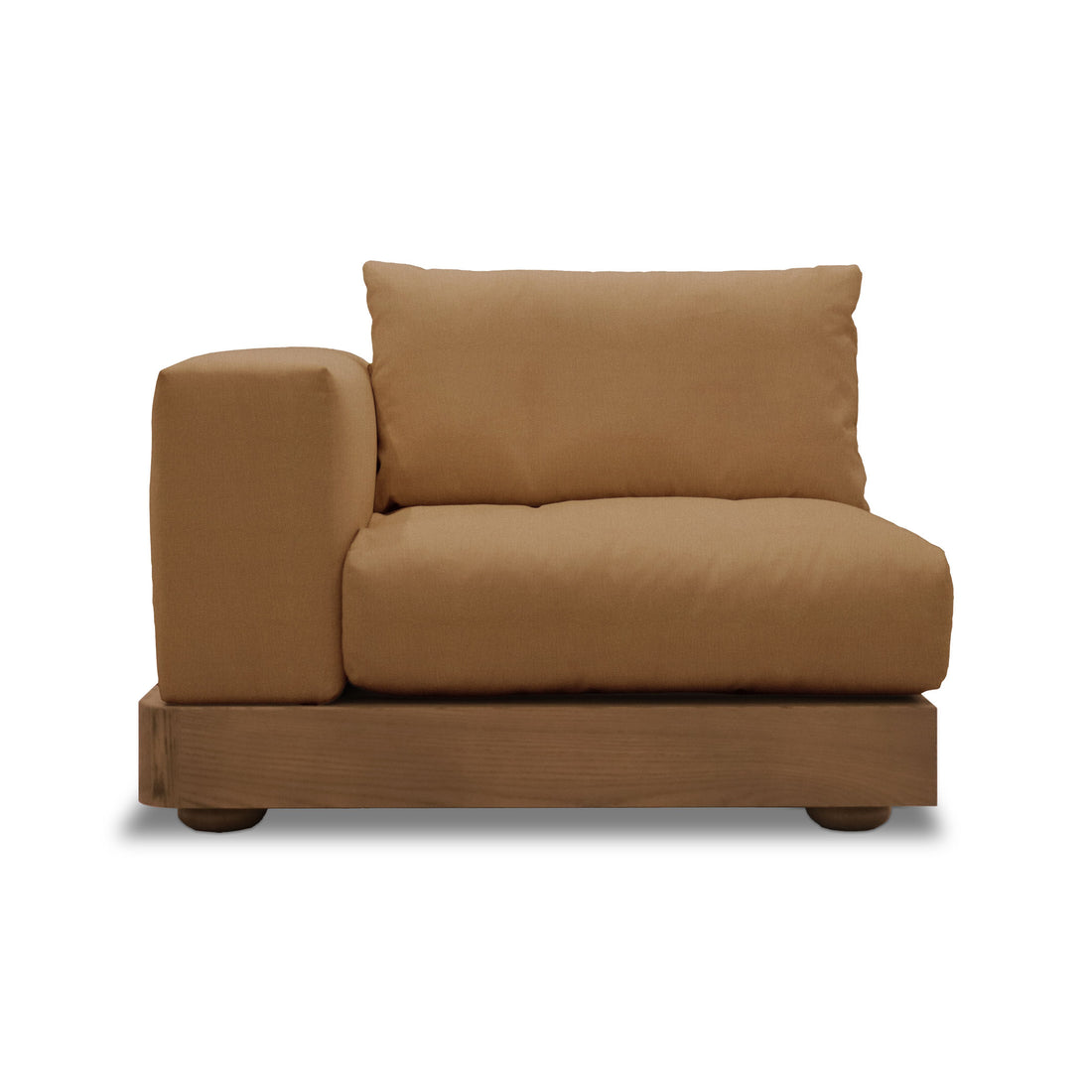 Sofa coin gauche Essence | Saddle