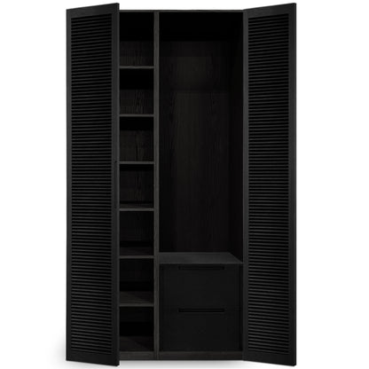 Onyx cabinet double | Louvered door