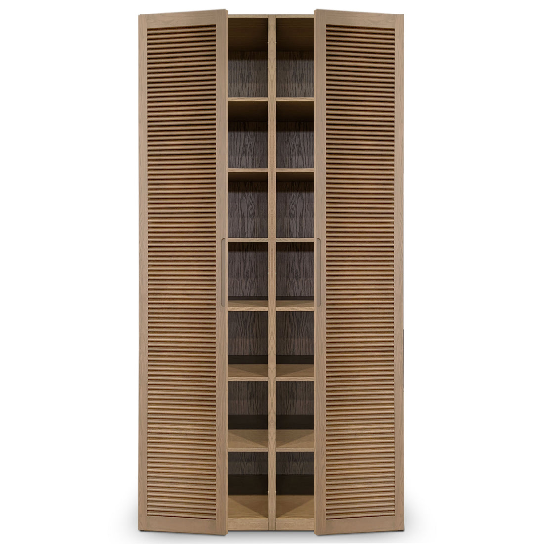 Cabinet double fini Authentik | Porte persienne