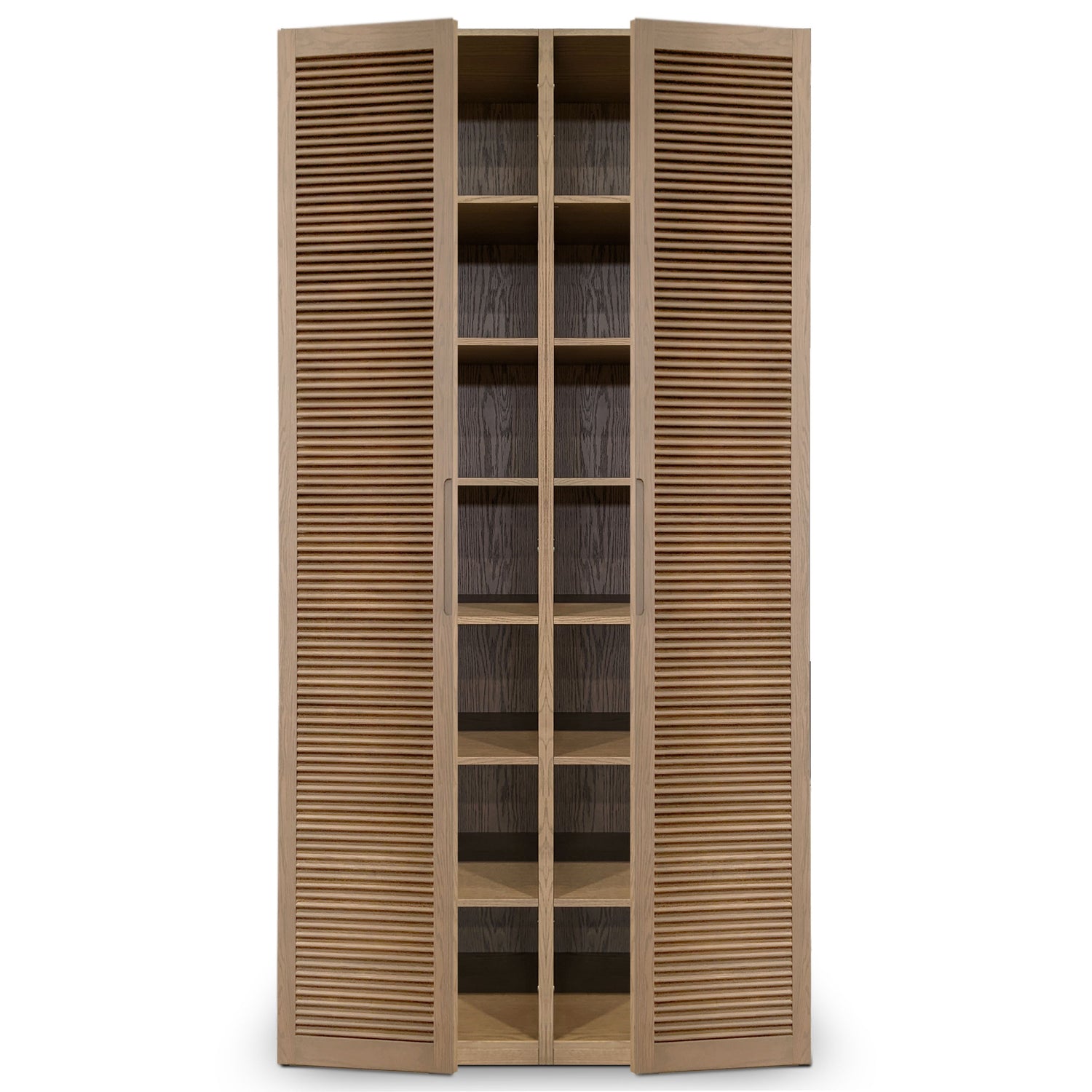 Cabinet double fini Authentik | Porte persienne