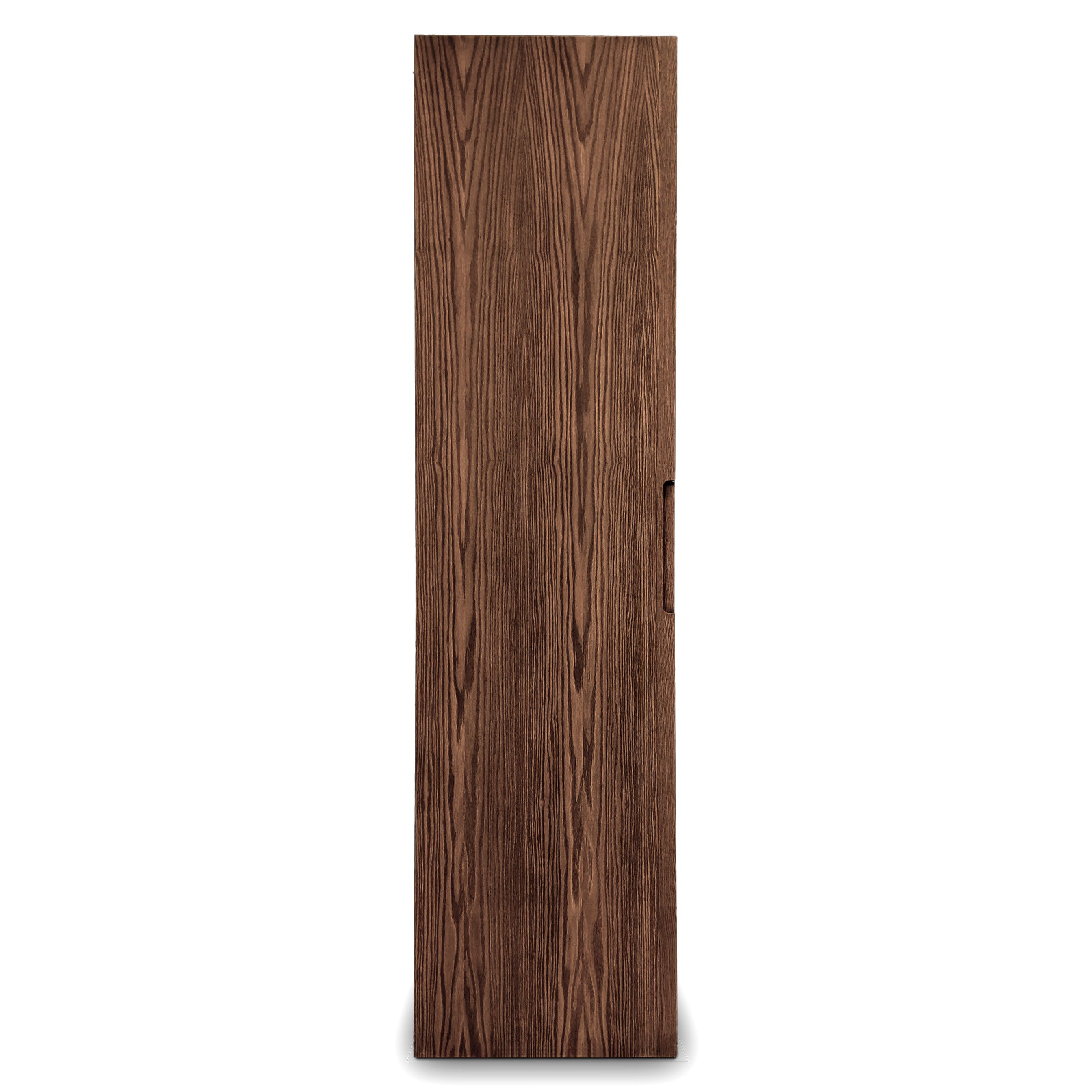 Cabinet simple fini pecan | porte pleine