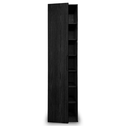 Cabinet simple fini onyx | porte pleine