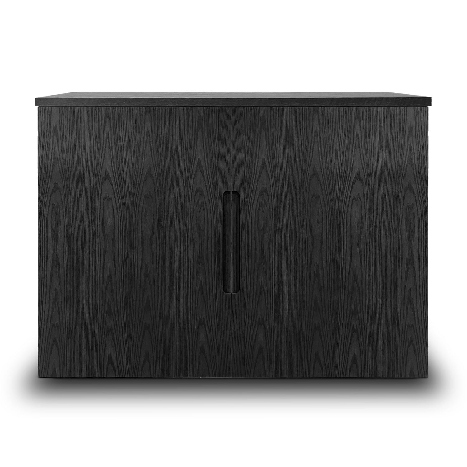 Cabinet console fini onyx | porte pleine