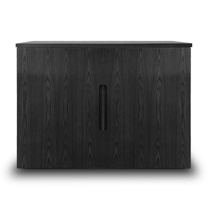 Cabinet console fini onyx | porte pleine