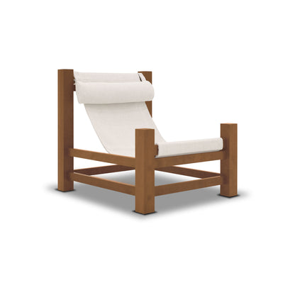 Solid cedar sling chair | Les Ensembliers