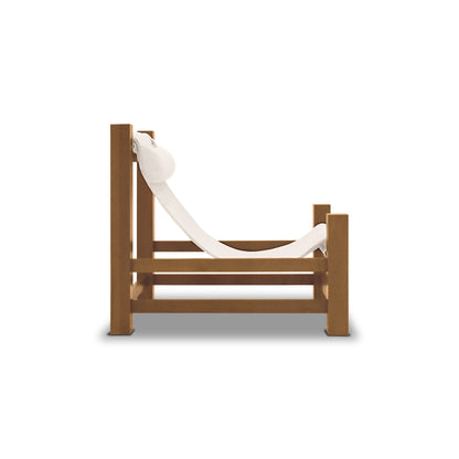 Solid cedar sling chair | Les Ensembliers