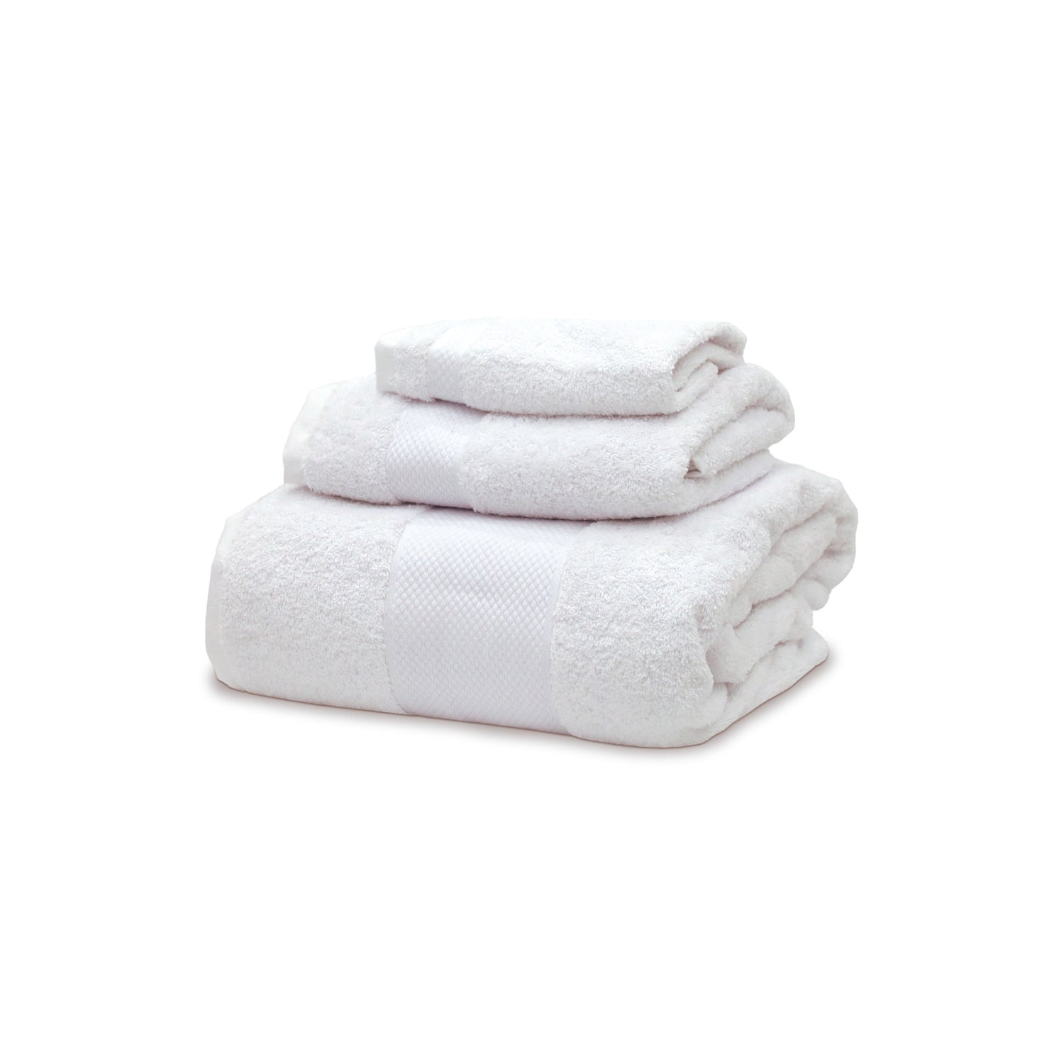 Lot de 2 serviettes invité 30x30 LUXOR gris platine Lot de 2 serviettes invité 30x30 LUXOR gris platine