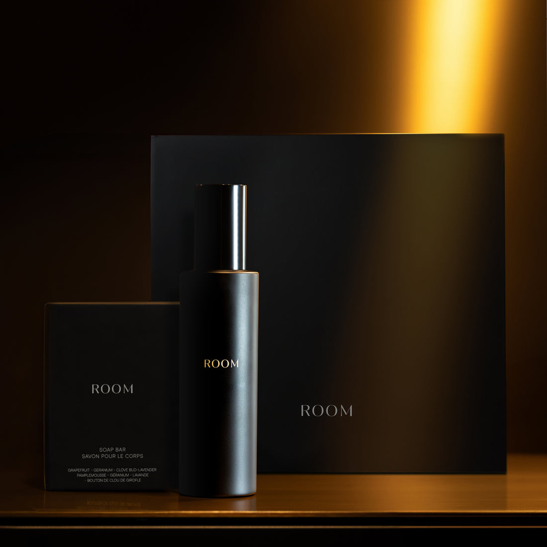 Duo Essentiel ROOM, coffret luxueux avec parfum d&