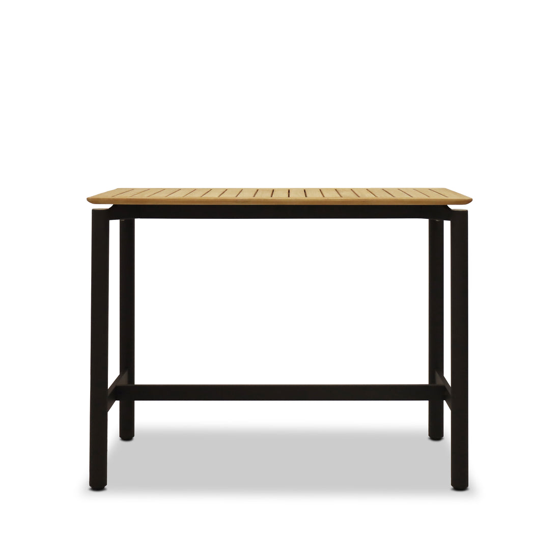 Outdoor bar table | Teak &amp; Aluminium