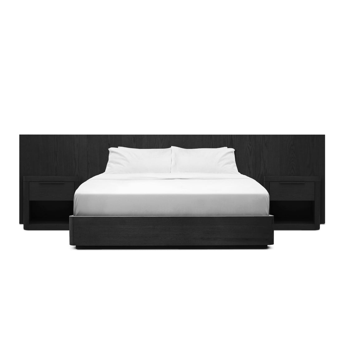 ORIGIN BED WITH NIGHTSTANDS | ONYX