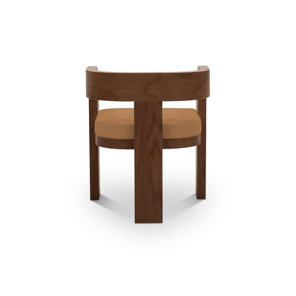 Wooden dining chair Origin | Pecan