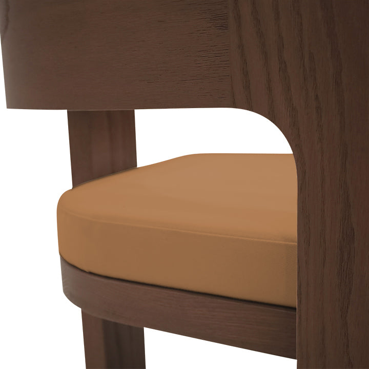 Wooden dining chair Origin | Pecan