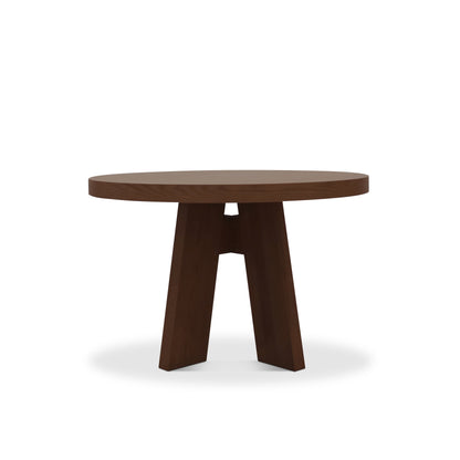 Origin round dining table 48 | Pecan