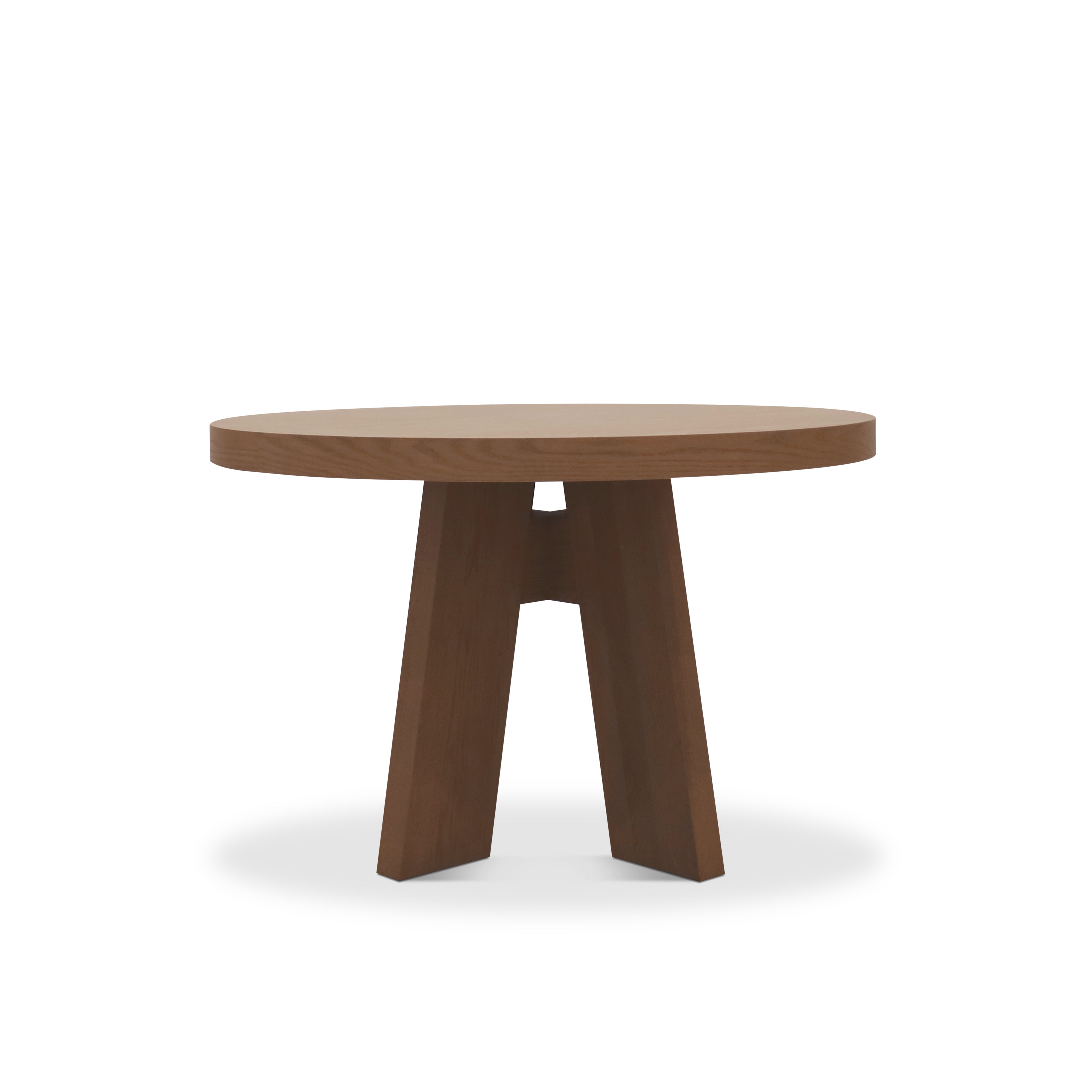 Origin round dining table 48 | Saddle