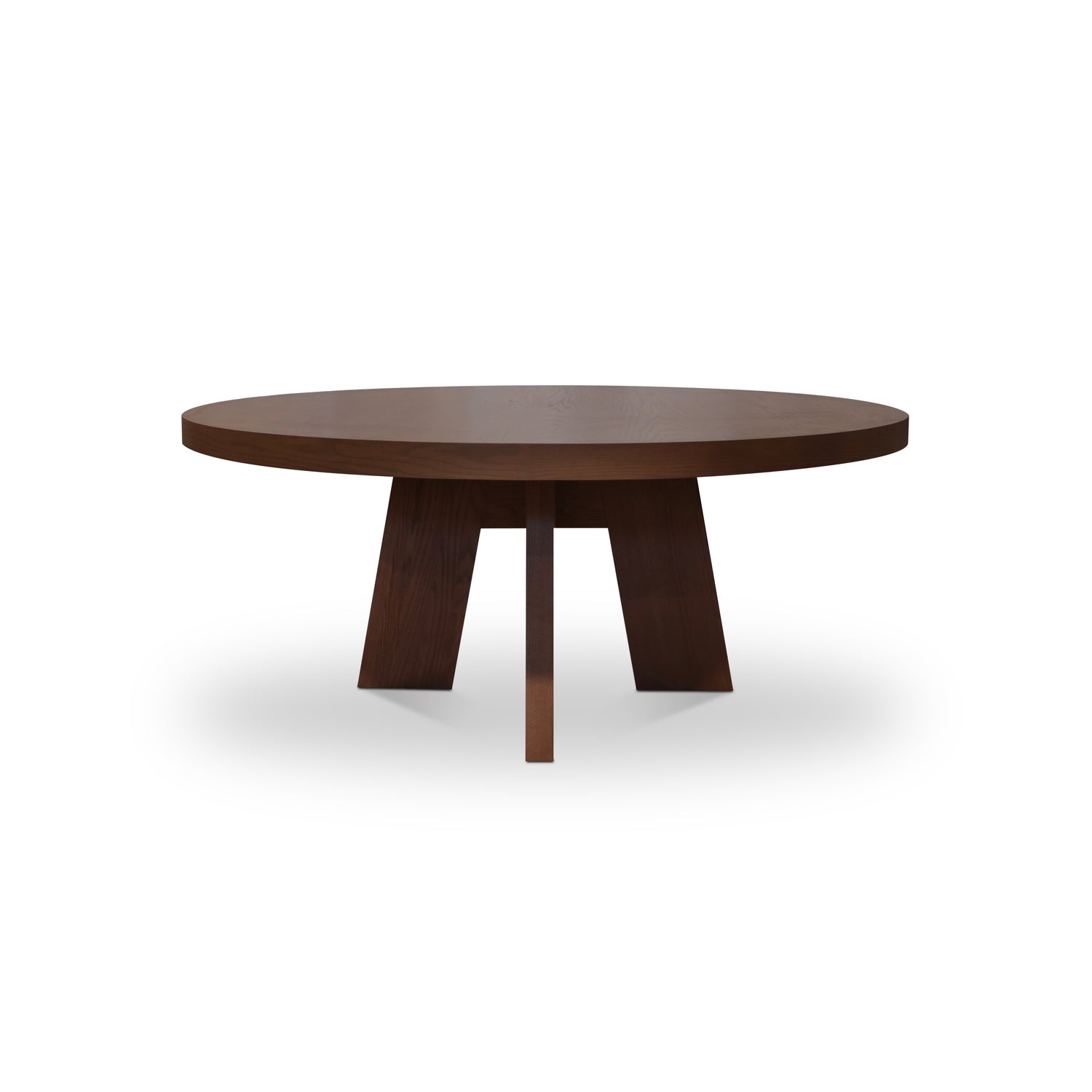 Origin round dining table 72 | Pecan