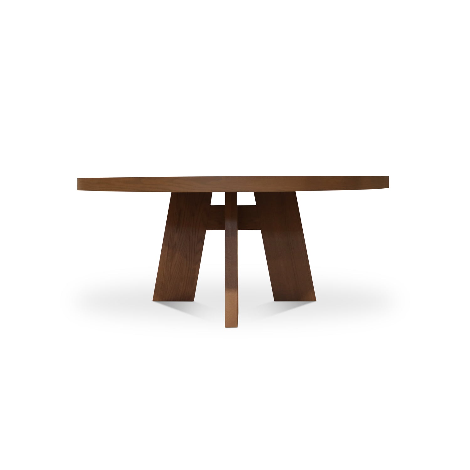 Origin round dining table 72 | Saddle