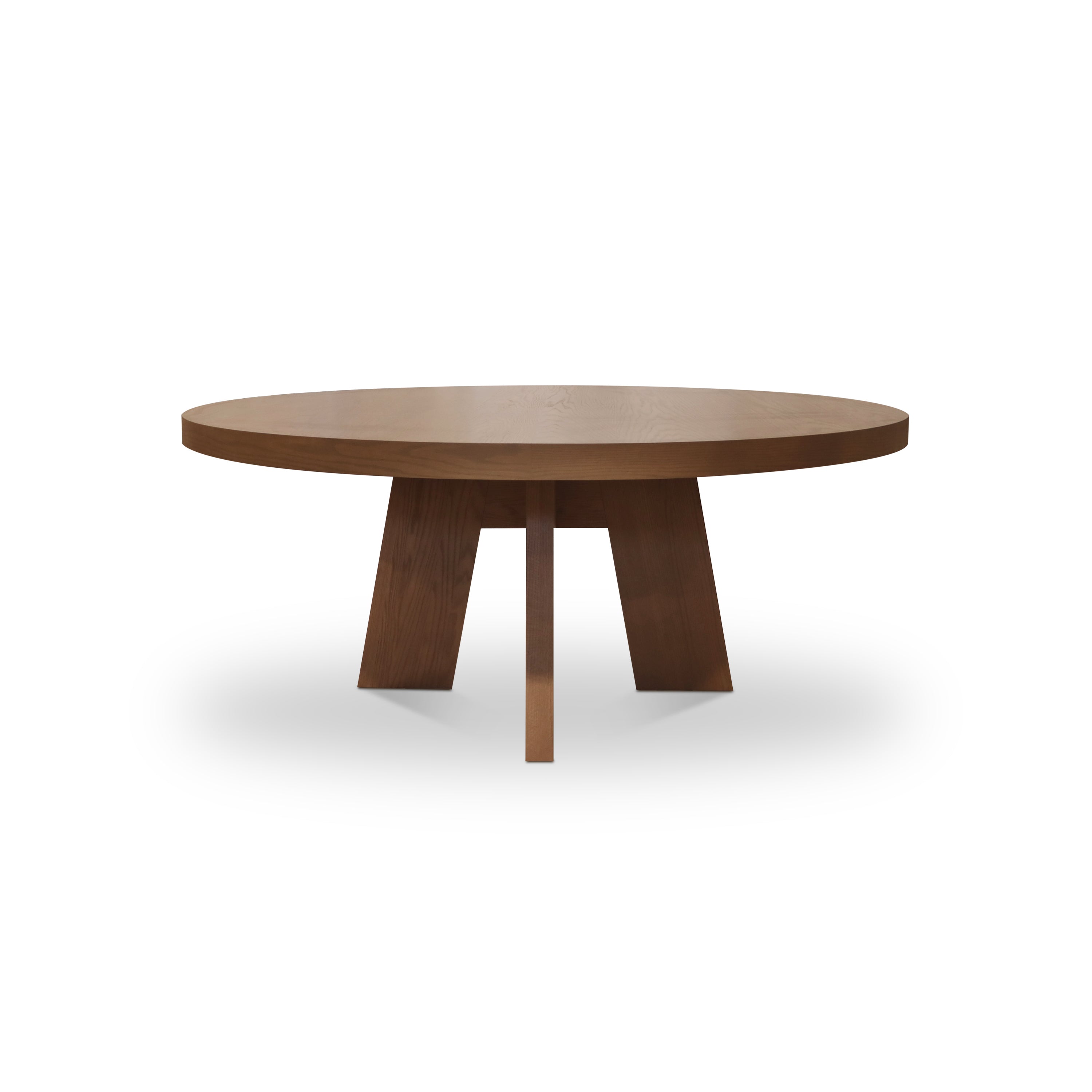 Origin round dining table 72 | Saddle