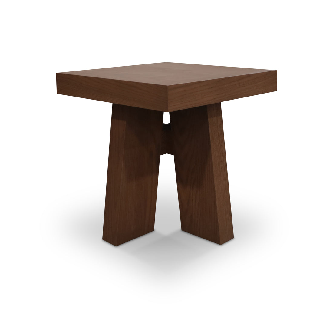 Wood side table | Pecan