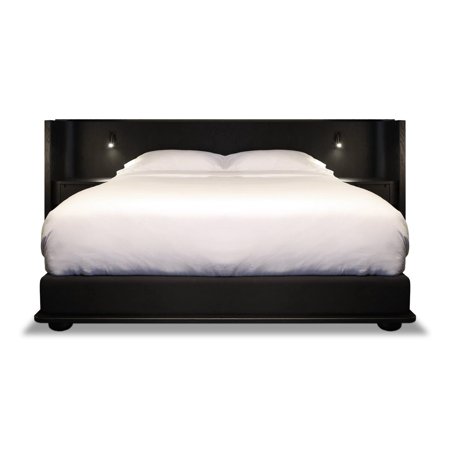 bed with nightstands Essence │ Onyx