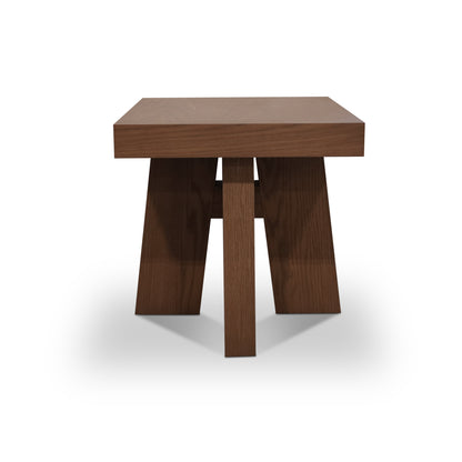 Wood side table | Pecan