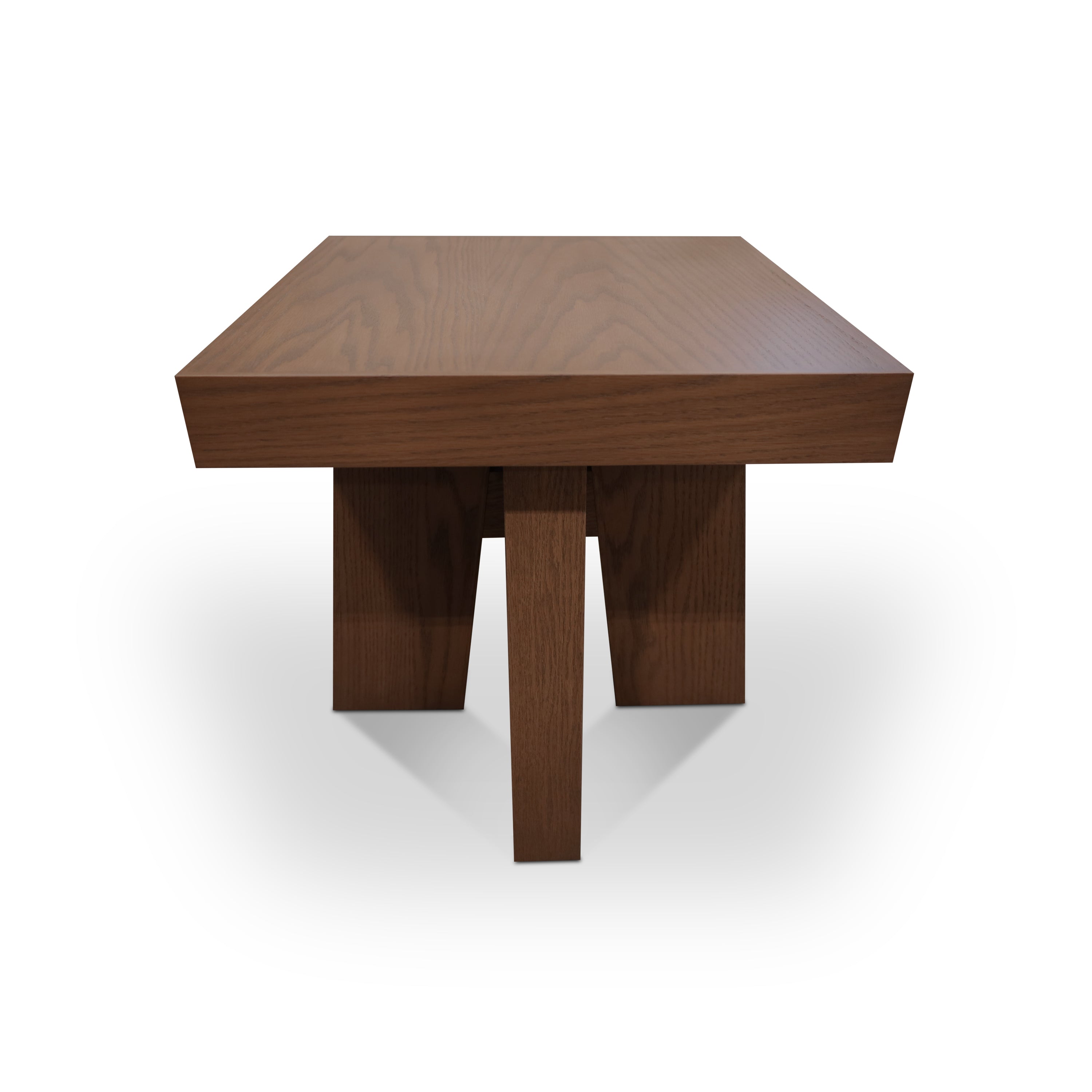 Wood side table | Pecan