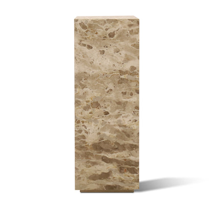 NATURAL STONE PLINTH SIDE TABLE EXTRA LARGE | CAPRI