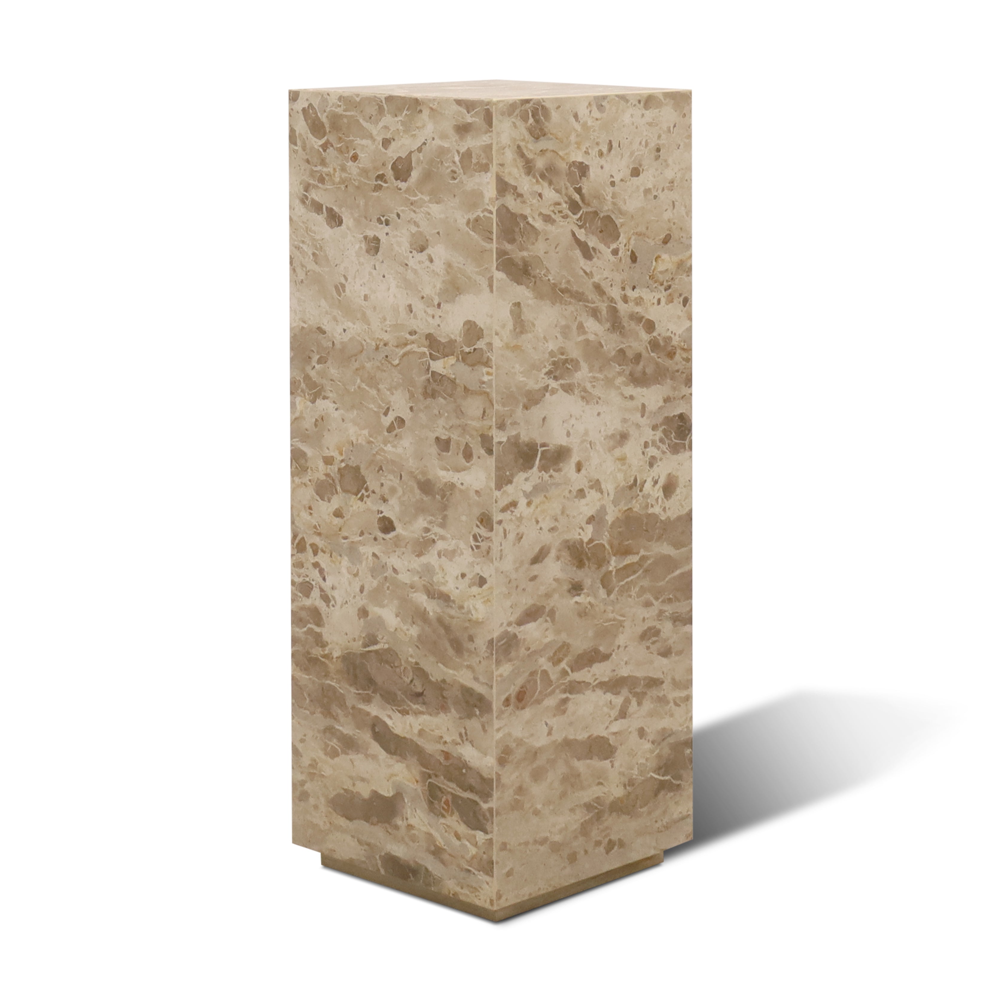 NATURAL STONE PLINTH SIDE TABLE EXTRA LARGE | CAPRI