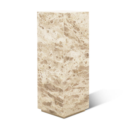 NATURAL STONE PLINTH SIDE TABLE EXTRA LARGE | CAPRI