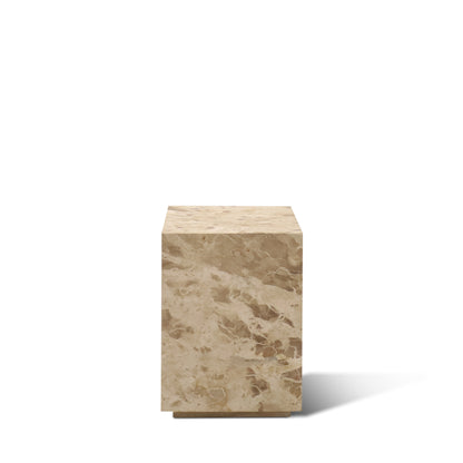 NATURAL STONE PLINTH SIDE TABLE MEDIUM | CAPRI