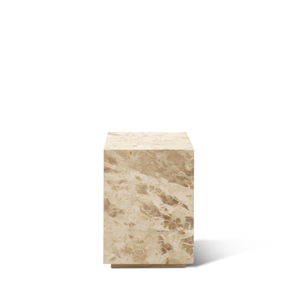 NATURAL STONE PLINTH SIDE TABLE MEDIUM | CAPRI